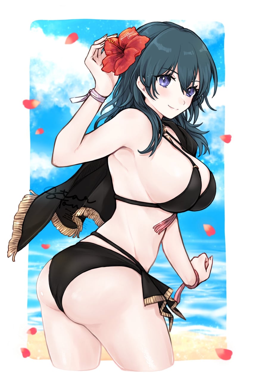 female byleth (fire emblem and 2 more) drawn by misato_hao