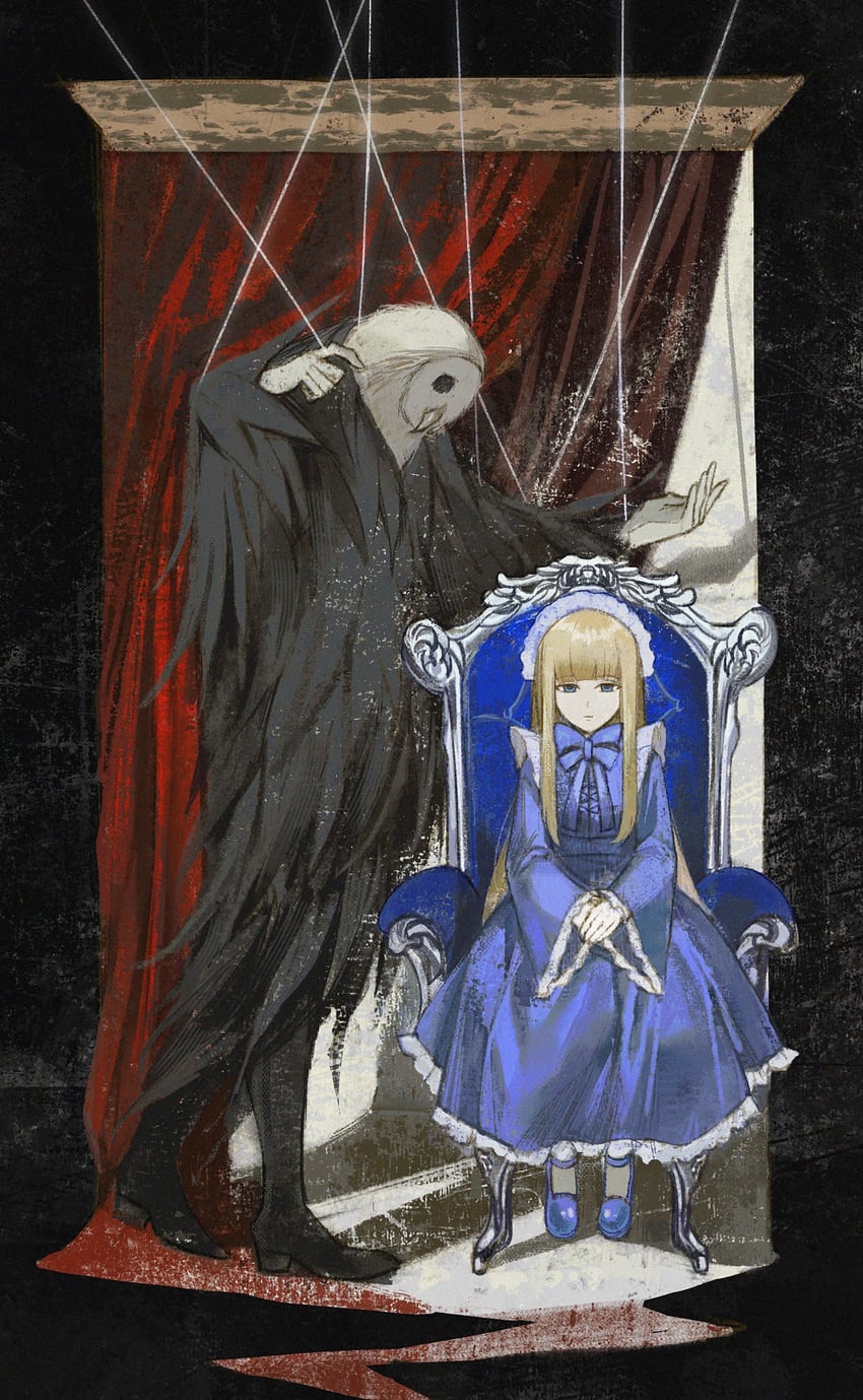 lorde and doll alice (black souls and 1 more) drawn by sio2_(whynotkarma)