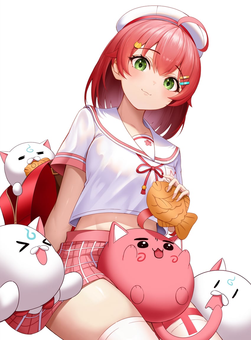 sakura miko, 35p, and maguchi (hololive) drawn by roina_(effj7473)