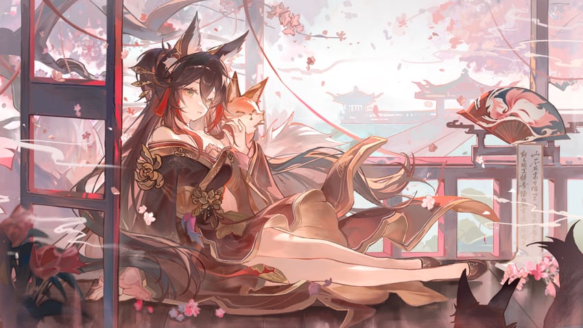 tingyun and fugue (honkai and 1 more) drawn by blinklikeer
