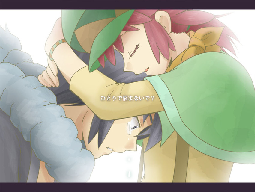 alain and mairin (pokemon and 1 more) drawn by kijouyu