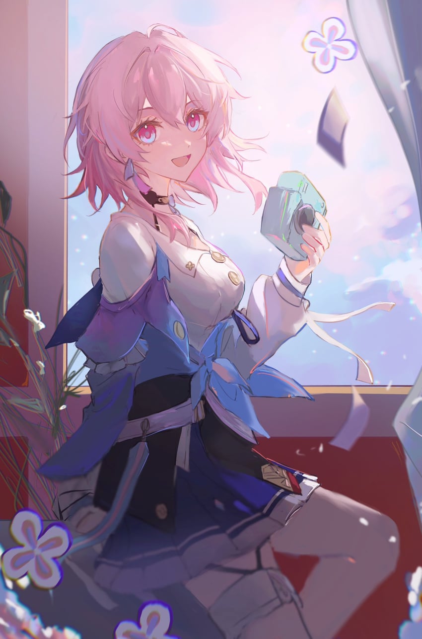 march 7th (honkai and 1 more) drawn by fu_ga_(vivi912912)