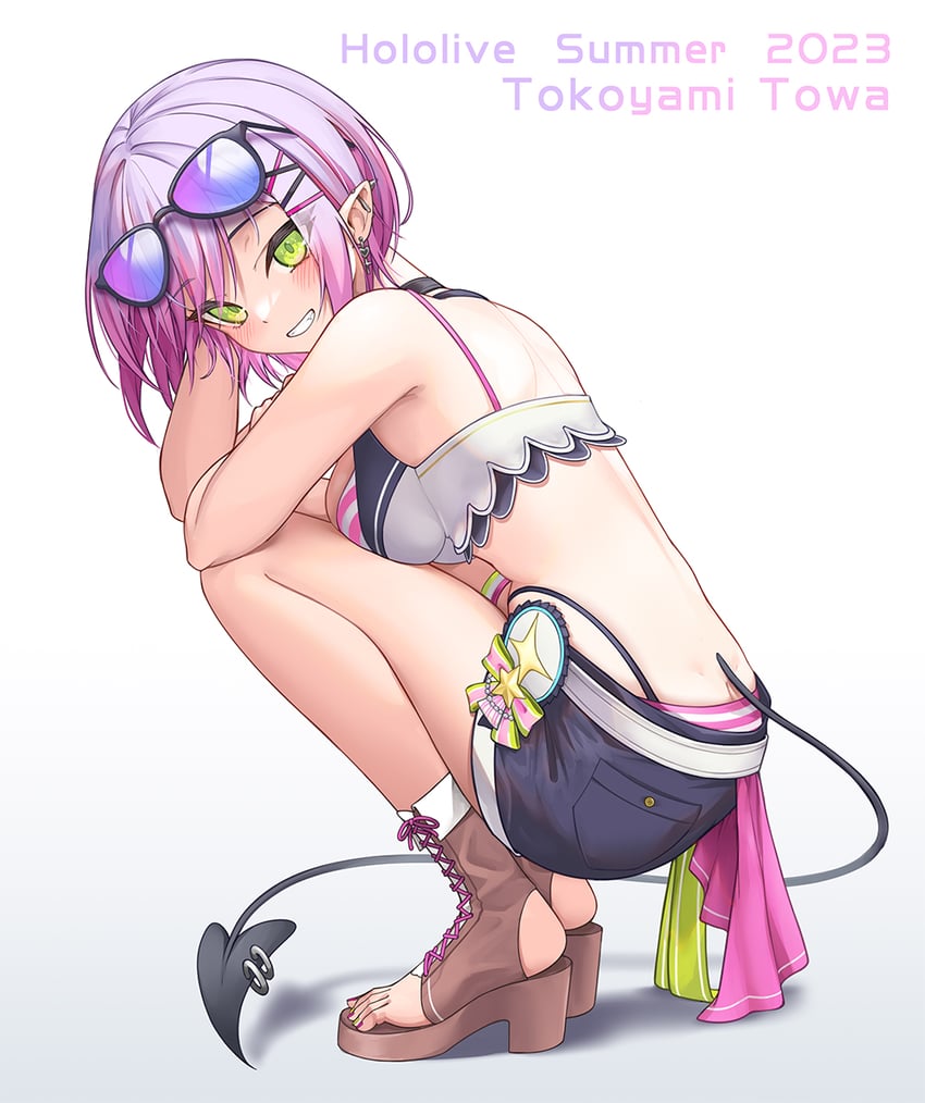 tokoyami towa (hololive) drawn by z.m._(zimin)