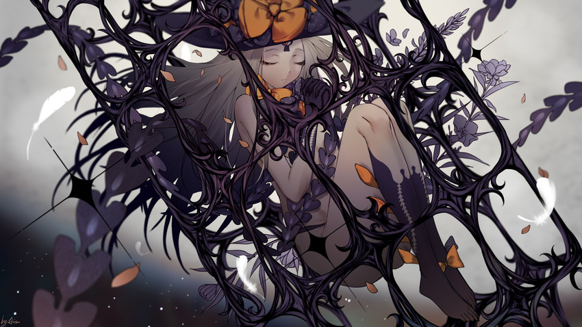 abigail williams (fate and 1 more) drawn by arisu_(wangyunqiu)