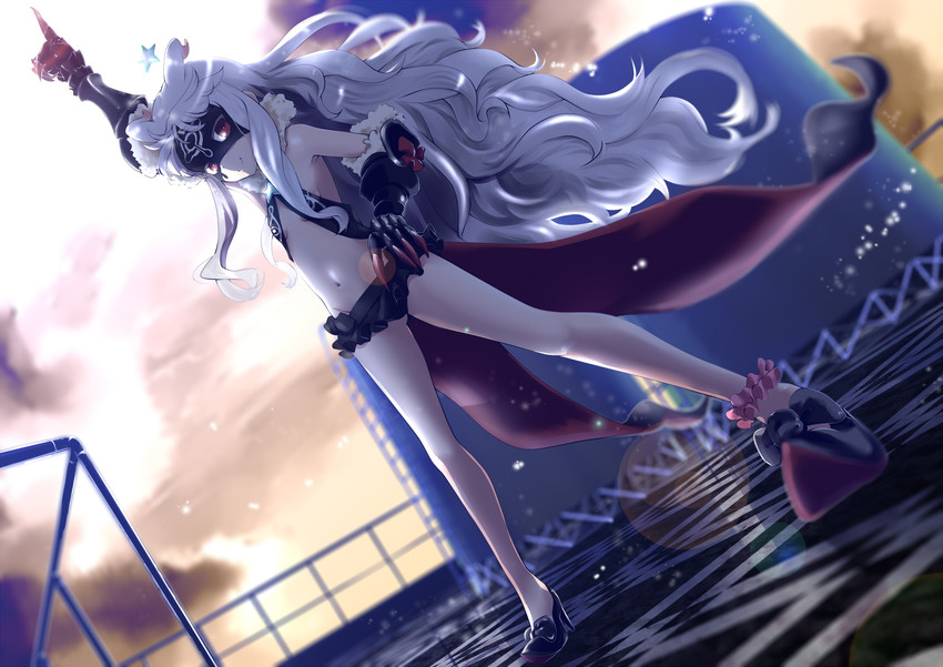 hoshimiya kate and venera-sama (sekai seifuku: bouryaku no zvezda) drawn by poker-face-008