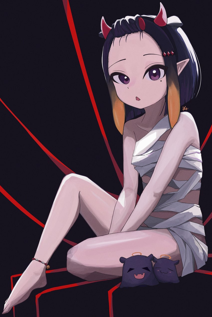 ninomae ina'nis and takodachi (hololive and 1 more) drawn by niokai