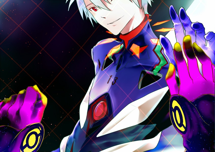 ikari shinji and nagisa kaworu (neon genesis evangelion and 2 more) drawn by fraisee
