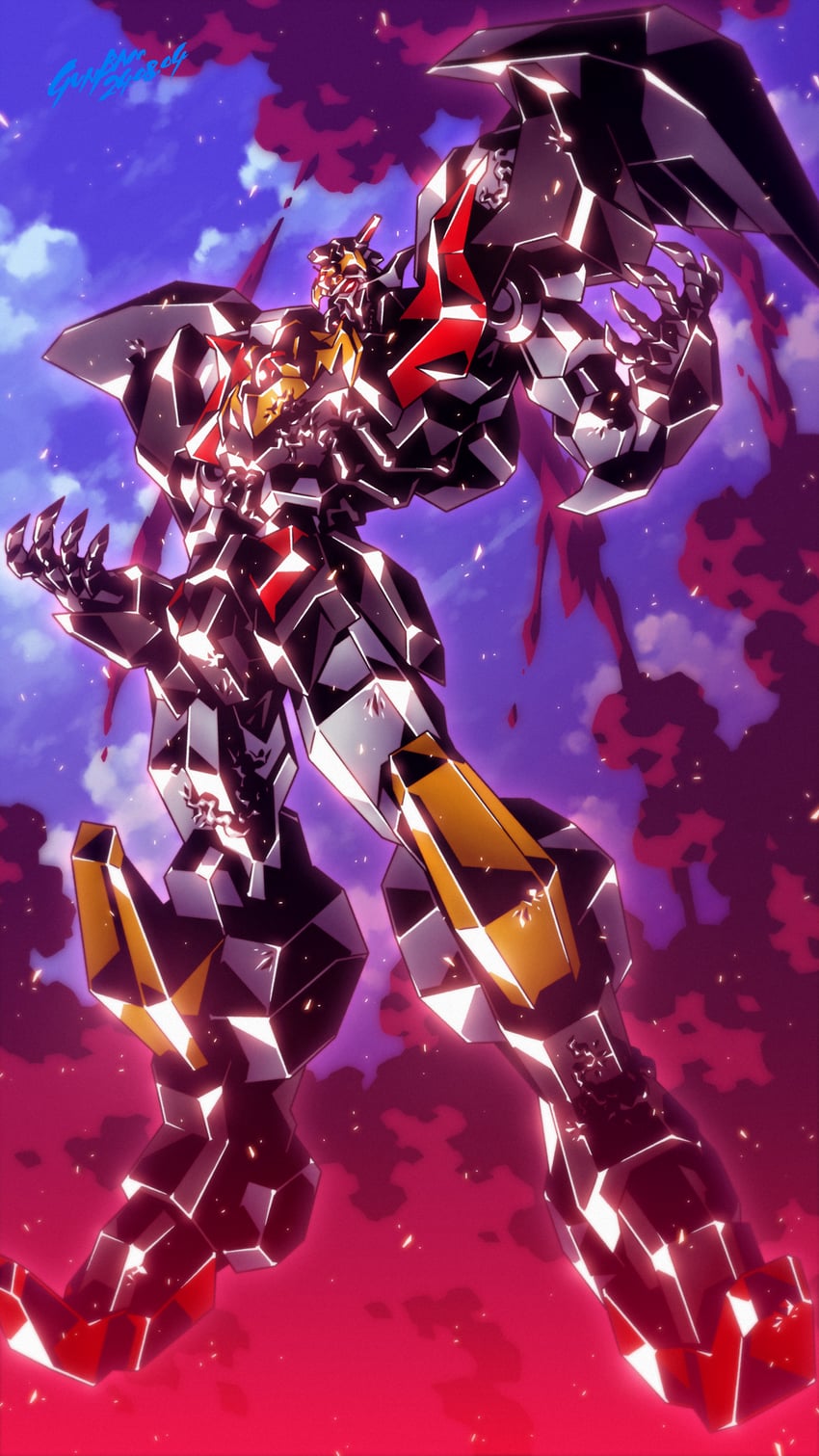satan j-decker (yuusha series and 1 more) drawn by babamba