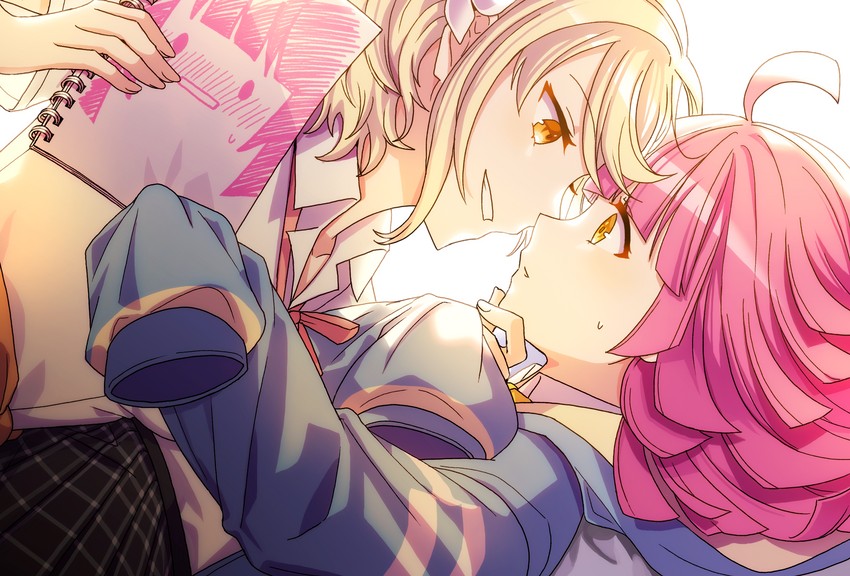tennoji rina and miyashita ai (love live! and 1 more) drawn by jeruka_(otot9181)
