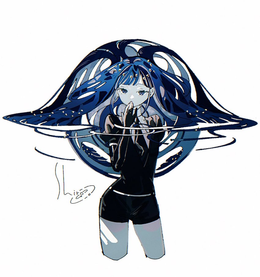 lapis lazuli (houseki no kuni) drawn by shiro_(kuro_guu)