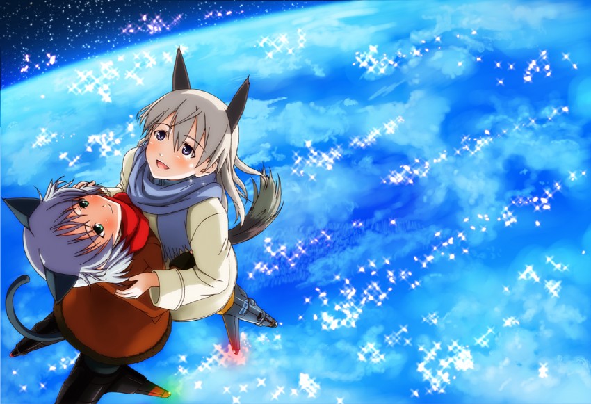 sanya v. litvyak and eila ilmatar juutilainen (world witches series and 1 more) drawn by keikoutou