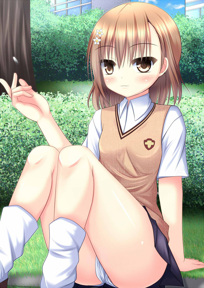 misaka mikoto (toaru majutsu no index and 1 more) drawn by nyarumi