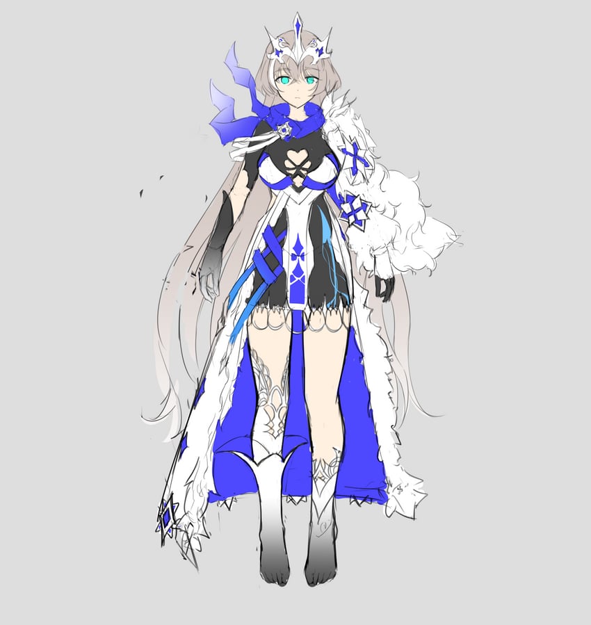 ana schariac (honkai and 1 more) drawn by ukai_(fmxc3282)