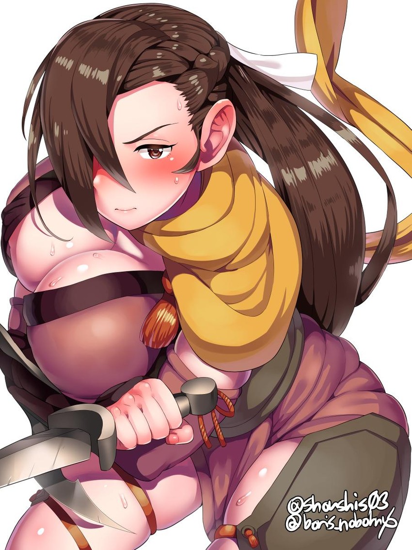 kagero (fire emblem and 1 more) drawn by boris_(noborhys)