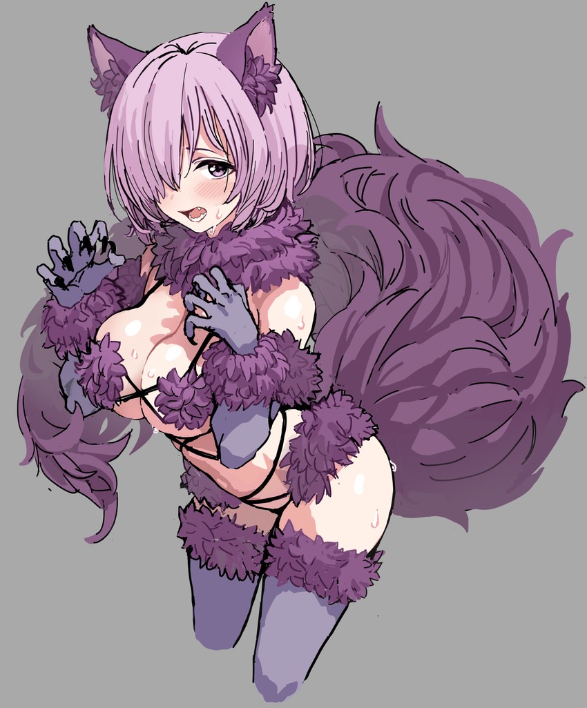 mash kyrielight (fate and 1 more) drawn by mx2j