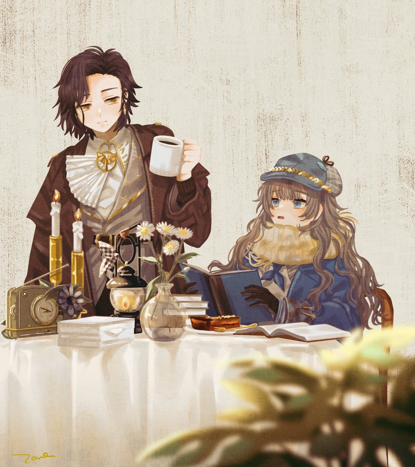 marcus, greta hofmann, and ms. radio (reverse:1999) drawn by tn_kn1000