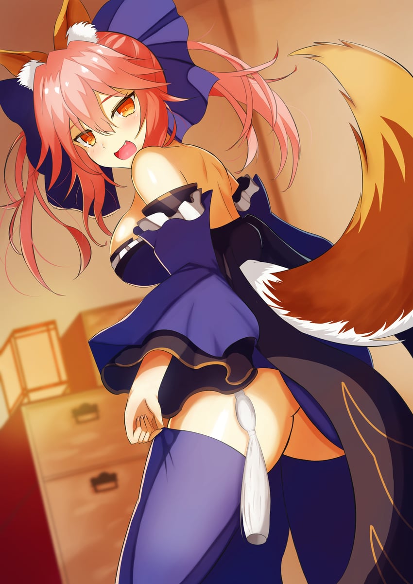 tamamo and tamamo no mae (fate and 1 more) drawn by megumu_(dhpc8573)