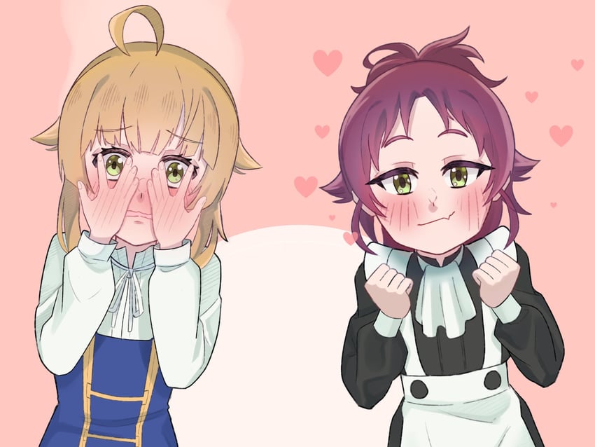 norn greyrat and aisha greyrat (mushoku tensei) drawn by lexile