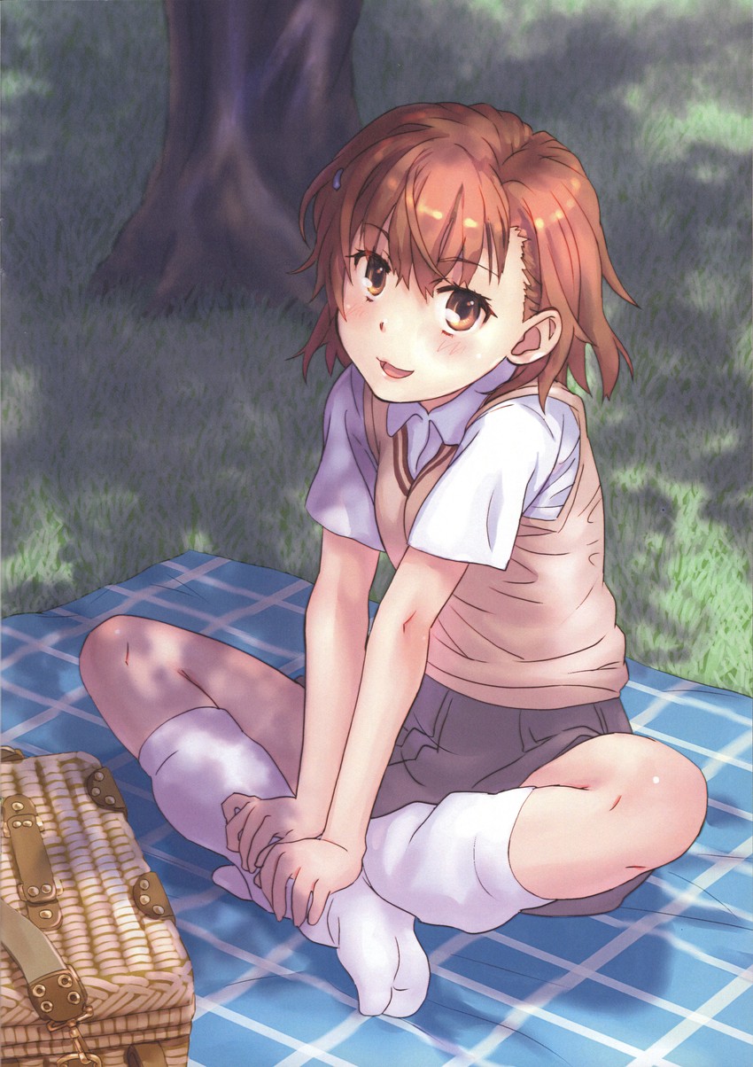 misaka mikoto (toaru majutsu no index and 1 more) drawn by raika9