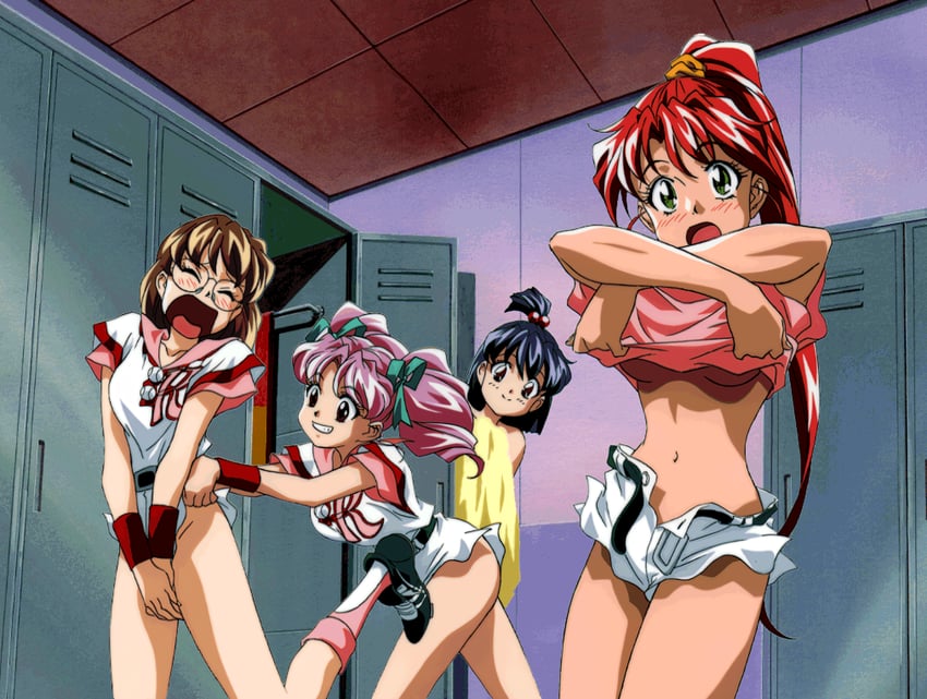 nonohara chiaki, makino izumi, kawai hiroko, and nagashima shigeko (doki doki pretty league)