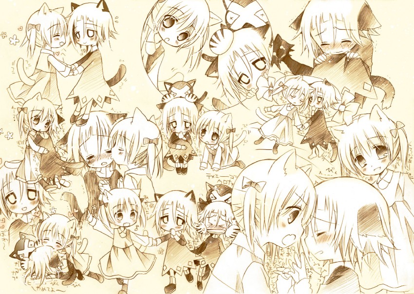 maka albarn and crona (soul eater) drawn by sakurazawa_izumi
