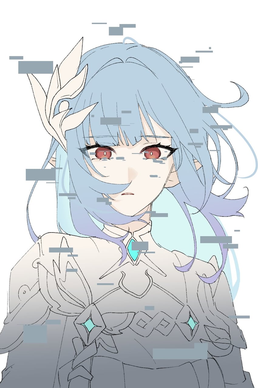 elysia and herrscher of corruption (honkai and 1 more) drawn by sugar_jo3
