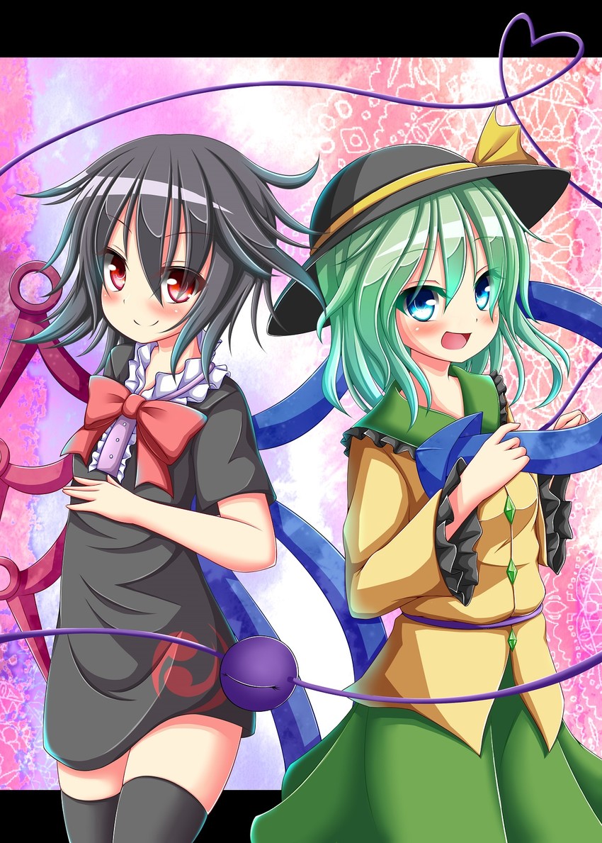 komeiji koishi and houjuu nue (touhou) drawn by mochizuki_hull