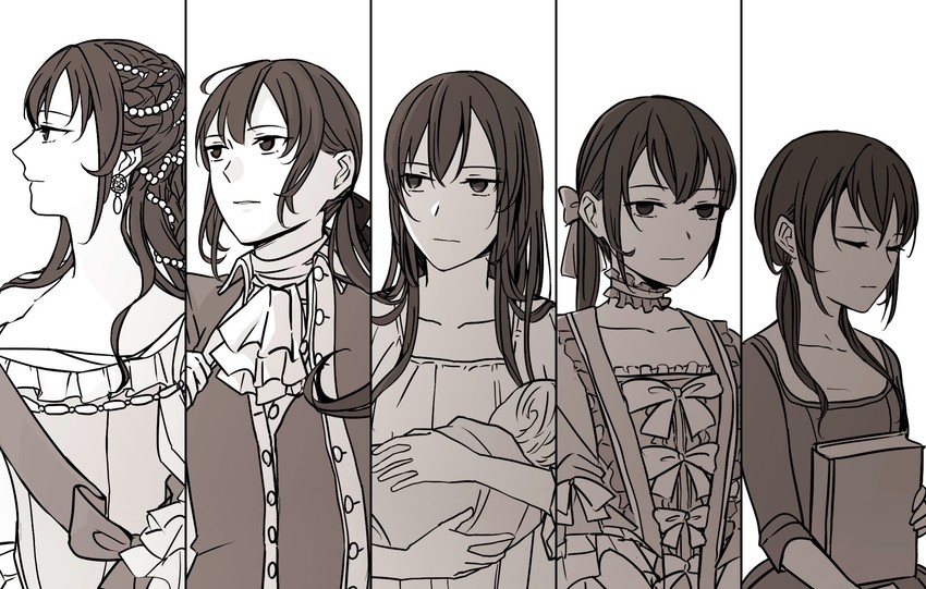 catherine the great and paul i of russia (real life) drawn by rei_(zero_infty)