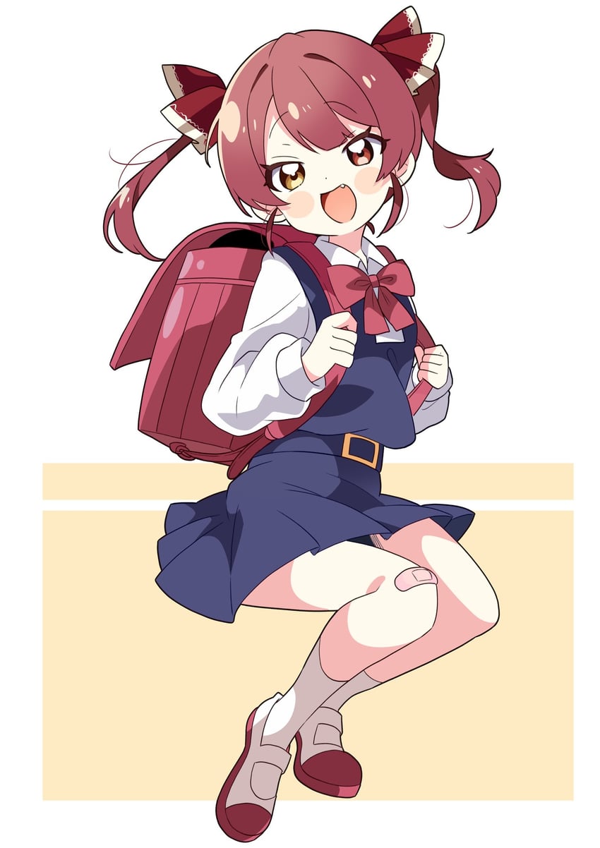 houshou marine and shigure ui (hololive and 1 more) drawn by hutaba_haru