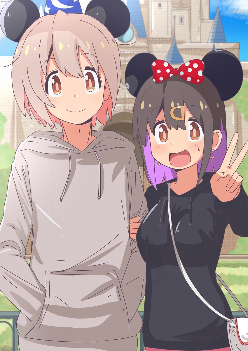 oyama mahiro and oyama mihari (onii-chan wa oshimai! and 1 more) drawn by bambi2000line