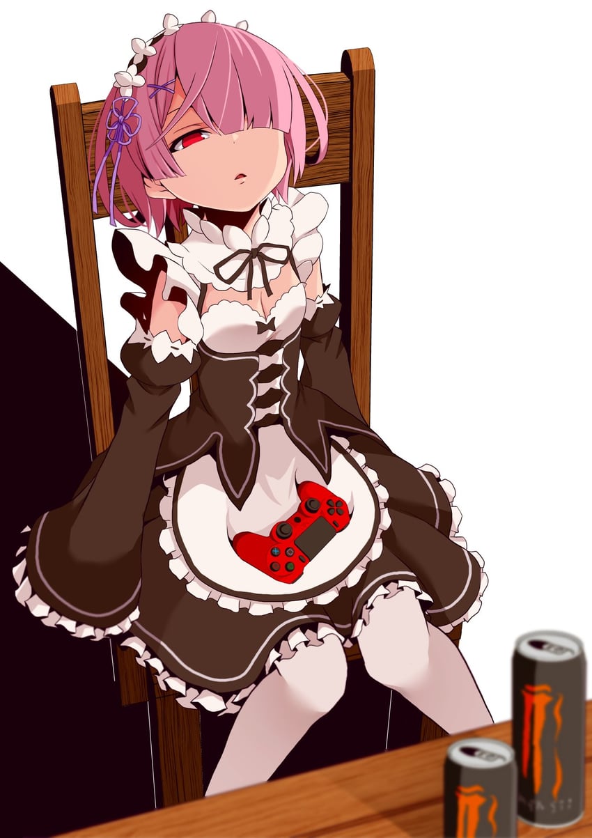 ram (re:zero kara hajimeru isekai seikatsu) drawn by yasehattagi