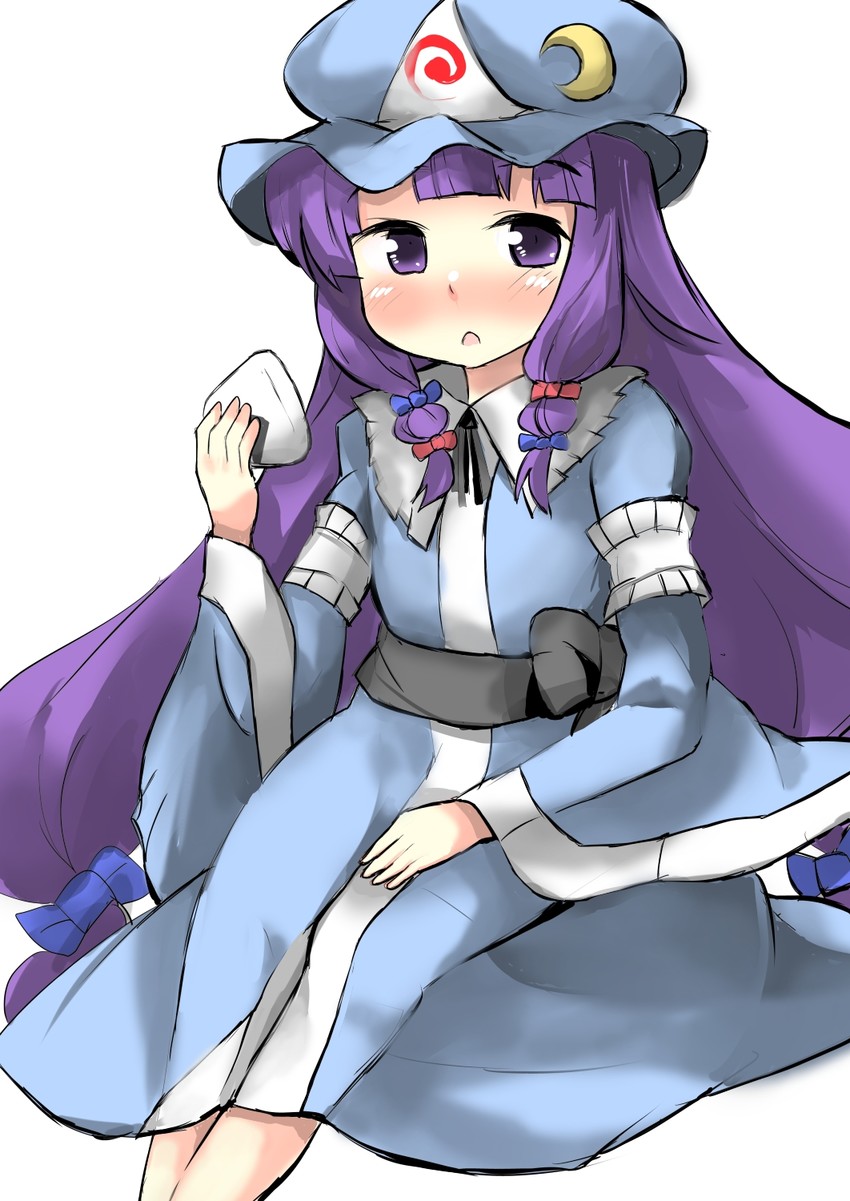 patchouli knowledge and saigyouji yuyuko (touhou) drawn by gaoo_(frpjx283)