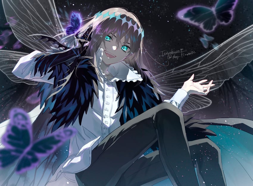 oberon (fate and 1 more) drawn by tsuyukusa_(eeta7273)