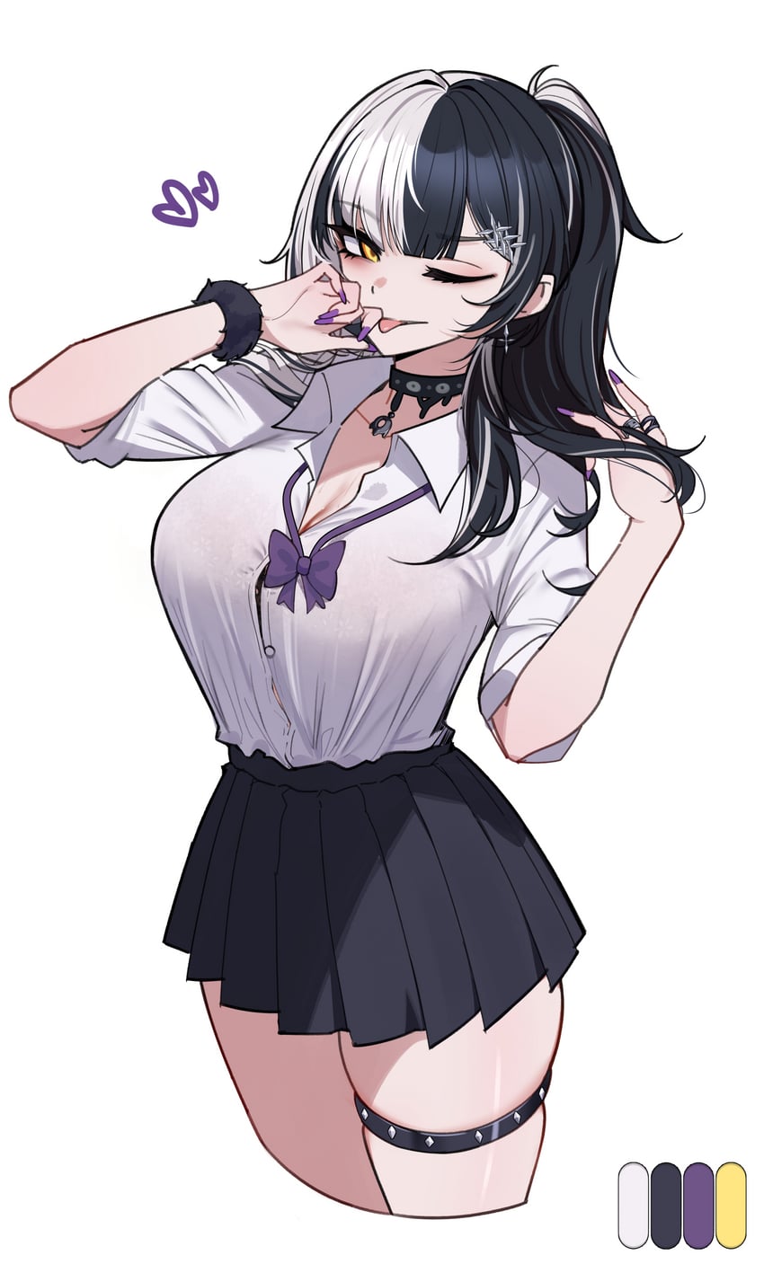 shiori novella (hololive and 1 more) drawn by doujenrad