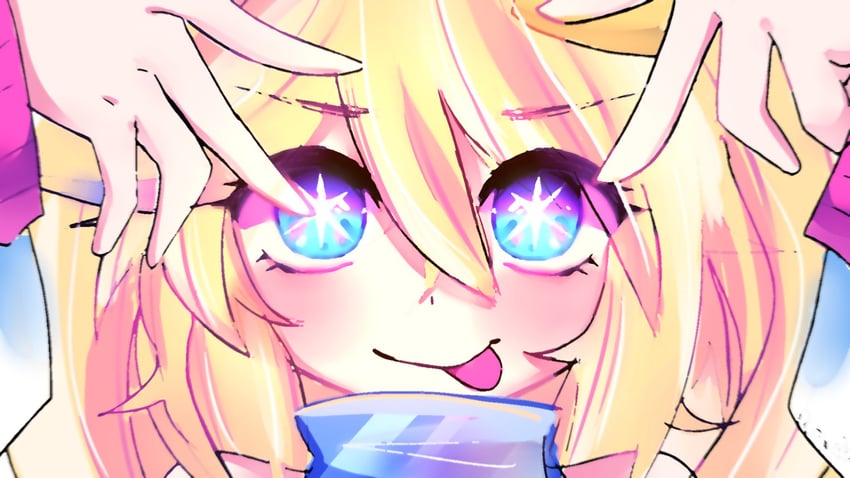 roxachii (indie virtual youtuber and 2 more) drawn by roxapox