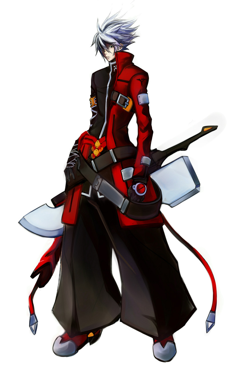 ragna the bloodedge and bloodedge (blazblue) drawn by early_type
