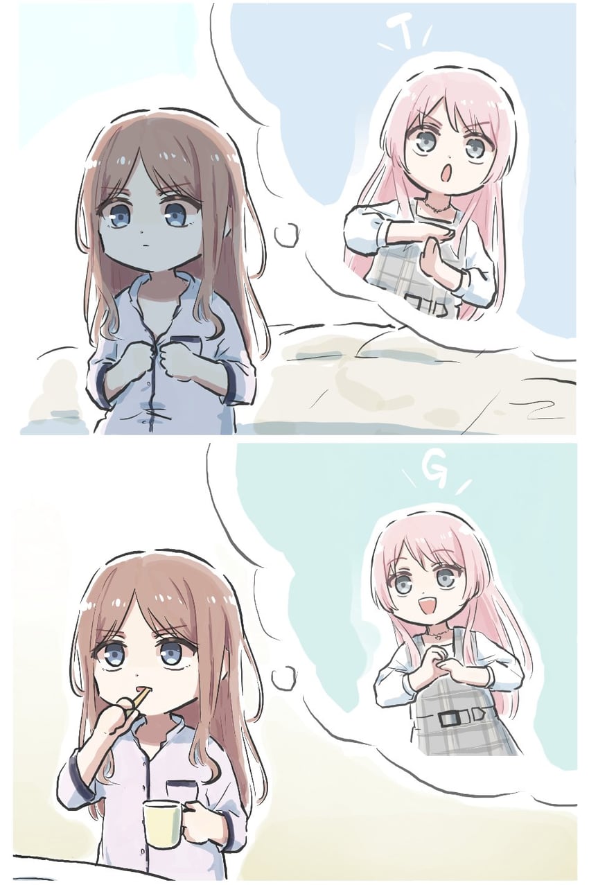 chihaya anon and nagasaki soyo (bang dream! and 1 more) drawn by lyy
