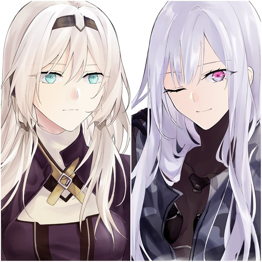 an-94 and ak-12 (girls' frontline) drawn by suprii