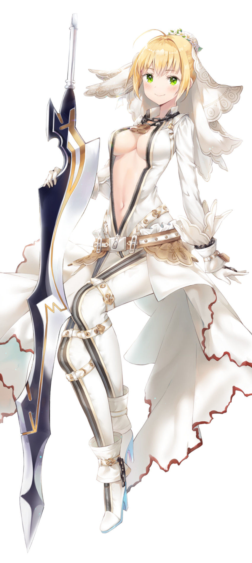 nero claudius (fate and 2 more) drawn by cherim