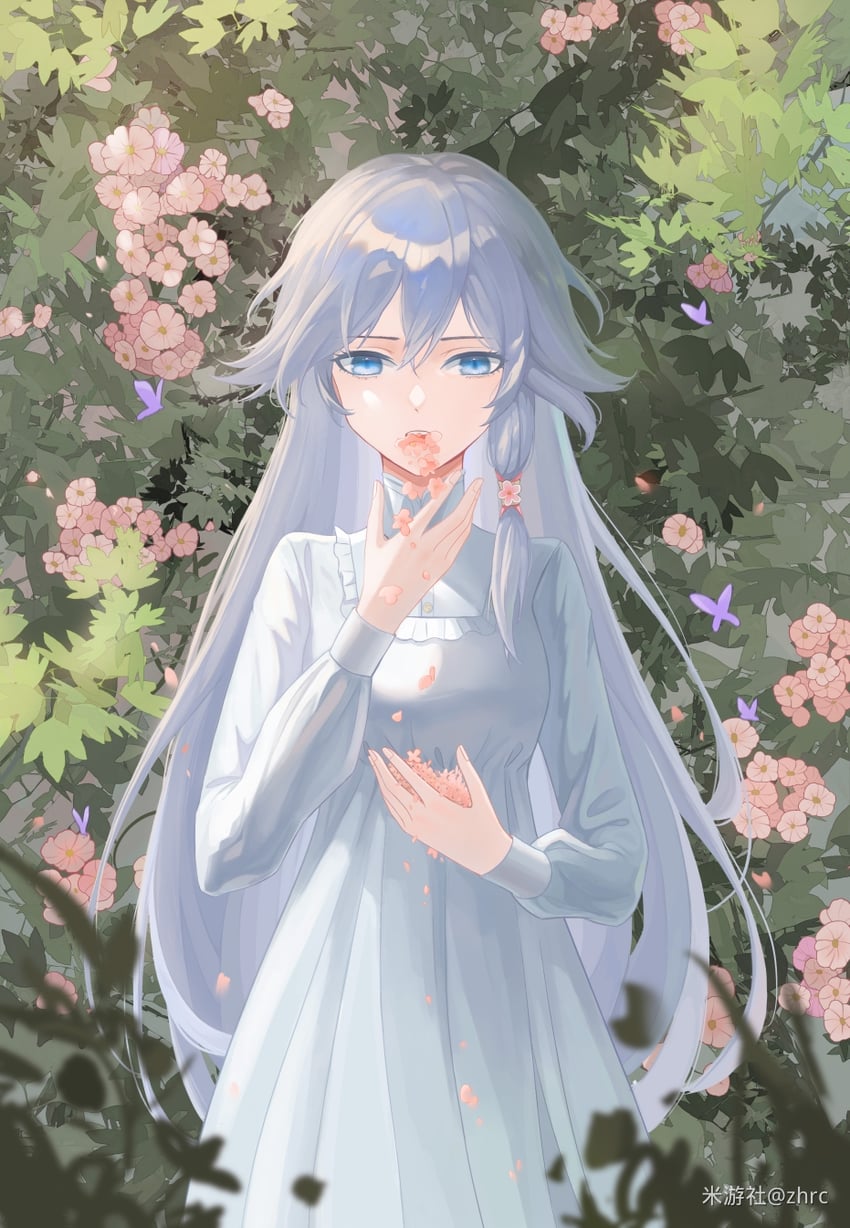 fu hua (honkai and 1 more) drawn by zhrc