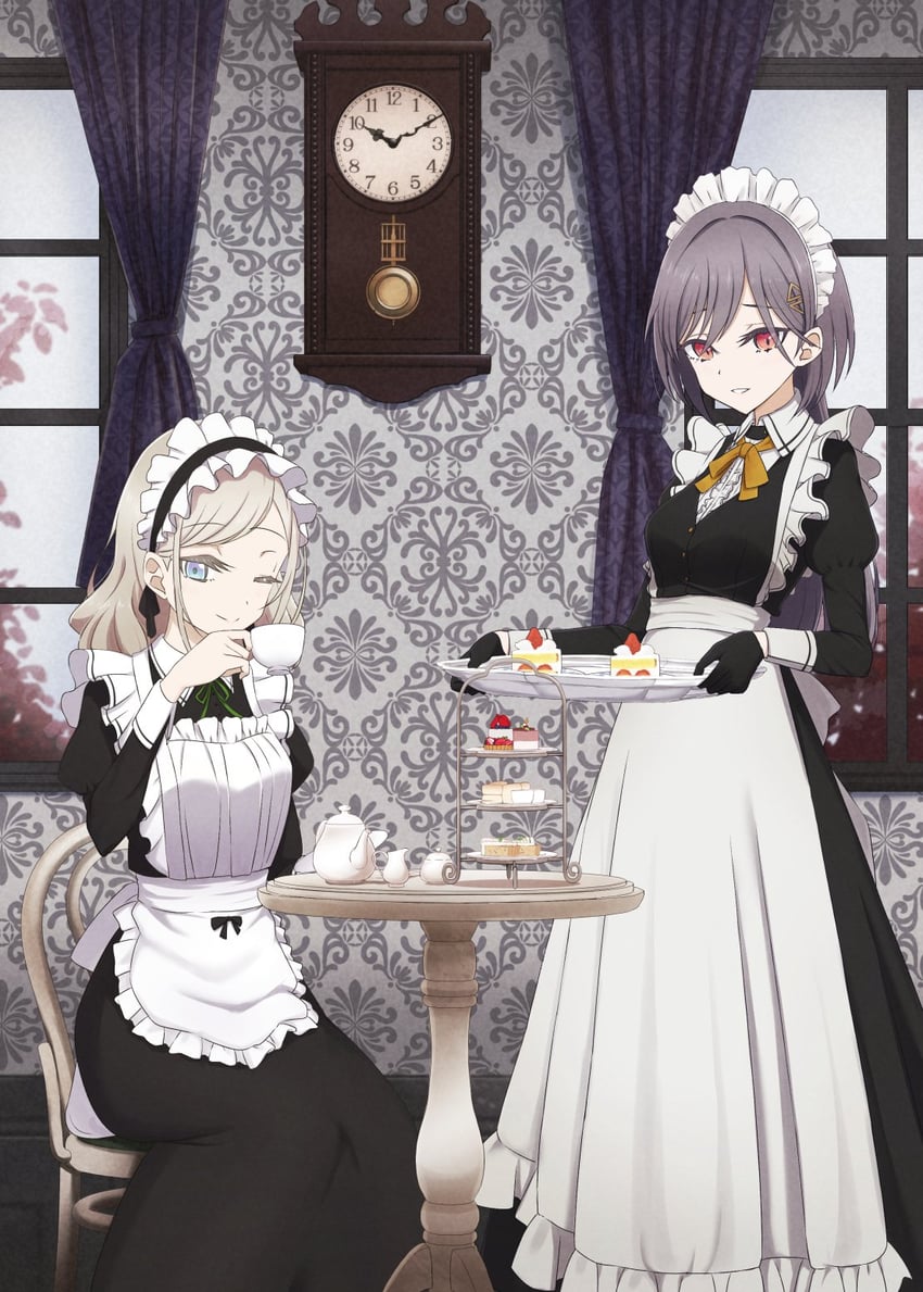 ceras yanagida lilienfeld and katsuragi izumi (love live! and 1 more) drawn by satolive20