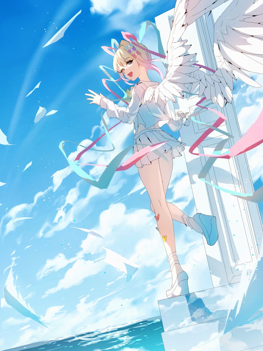 chouzetsusaikawa tenshi-chan (needy girl overdose) drawn by junpaku_karen