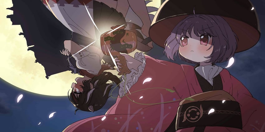 kijin seija and sukuna shinmyoumaru (touhou and 1 more) drawn by sakurasaka