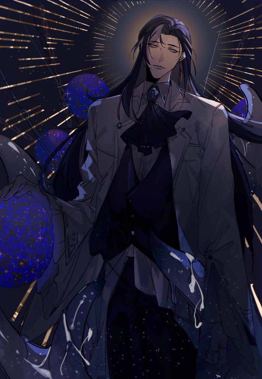 mr. door (lord of the mysteries) drawn by kagami-kun