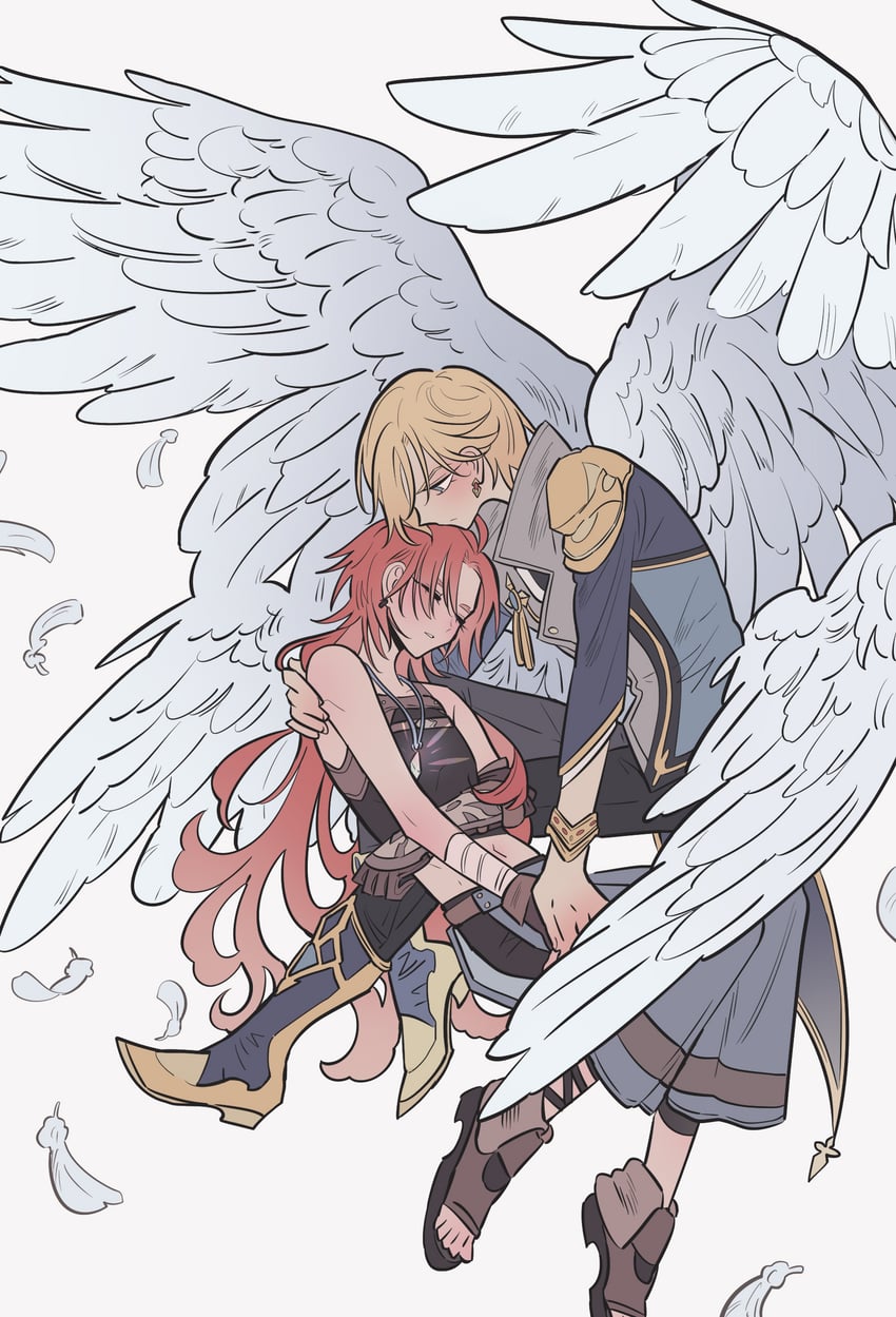 aliceforte lidlow and alma (nakigara no tori) drawn by meremero