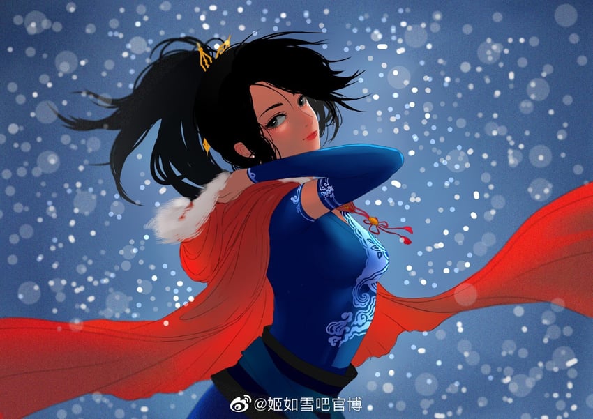 ji ruxue (hua jianghu zhi bei mo ting) drawn by ji_ruxue_ba_guan_bo