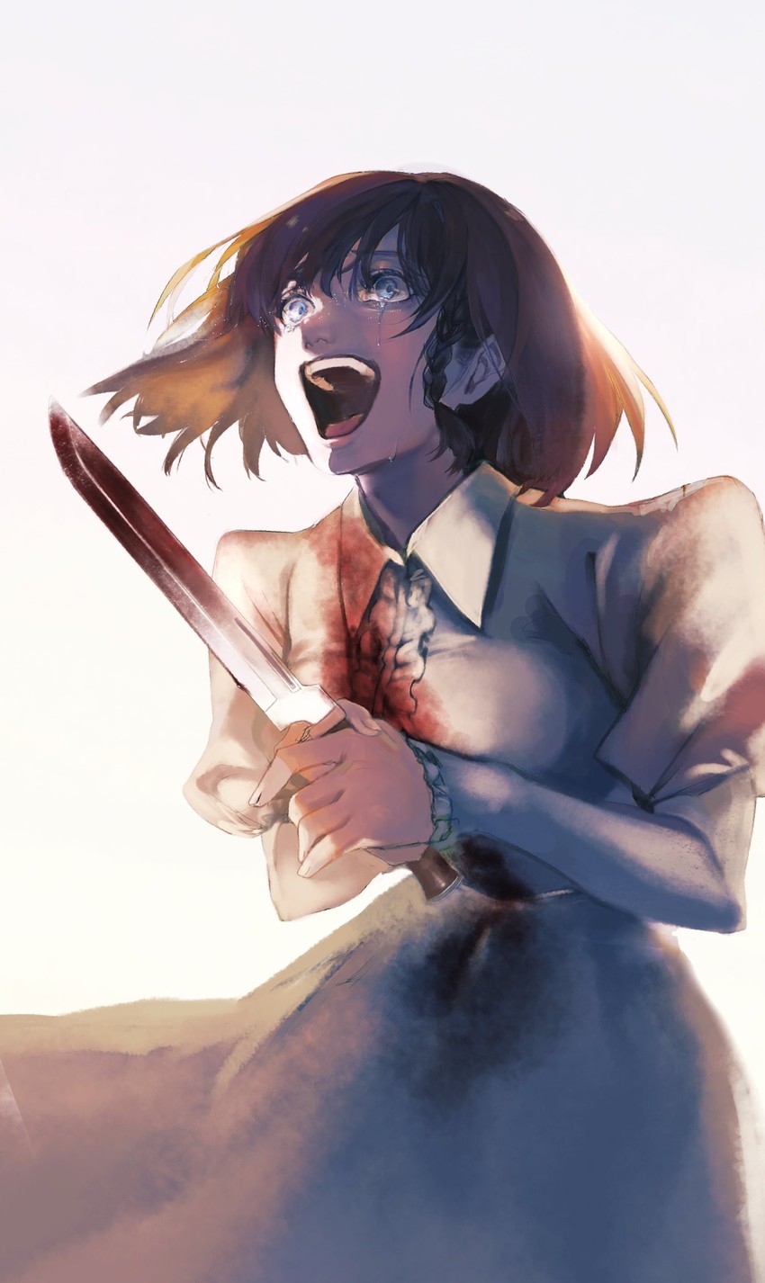 charlotte corday (fate and 1 more) drawn by bakushi_(kaeritai0609)
