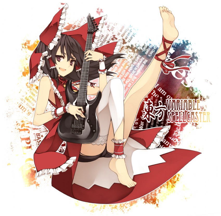hakurei reimu (touhou and 1 more) drawn by uruu_gekka