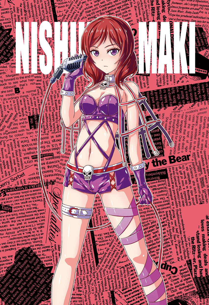 nishikino maki (love live! and 1 more) drawn by fish.boy