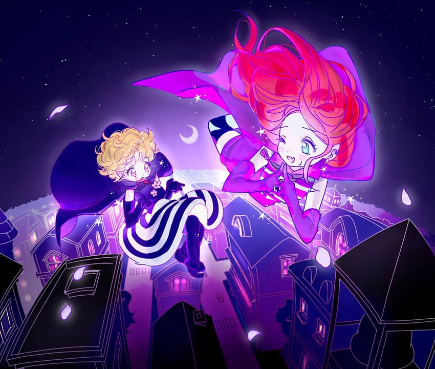 chocolat meilleure and vanilla mieux (sugar sugar rune) drawn by zznz1
